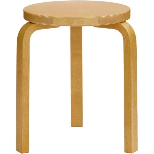 Artek – Stool 60, bouleau teinté miel