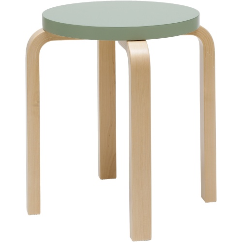 vert / bouleau - Stool E60 - édition classique - Artek