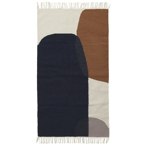 S - 80x140cm - tapis kelim Merge - Ferm Living