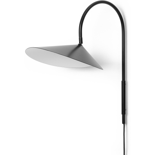 Ferm Living – Applique pivotante Arum courte, noire