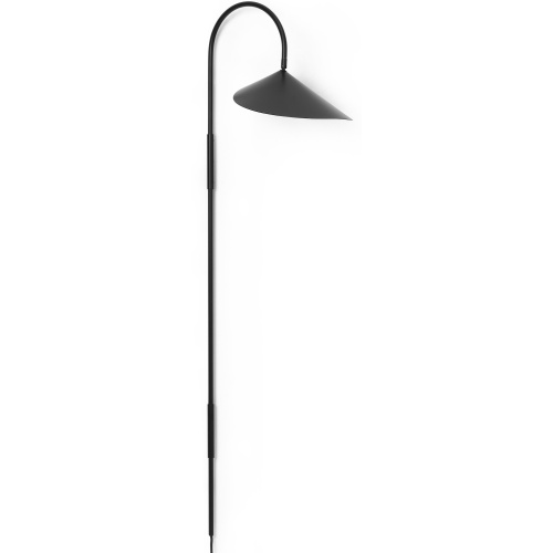 Ferm Living – Arum Tall swivel wall lamp, black