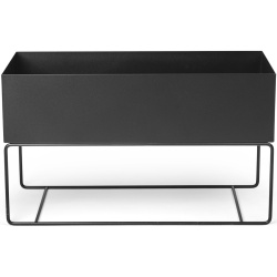 Ferm Living – Plant Box large low, black