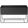 Ferm Living – Plant Box large low, black