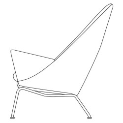 CH468 Oculus armchair - Carl Hansen & Søn