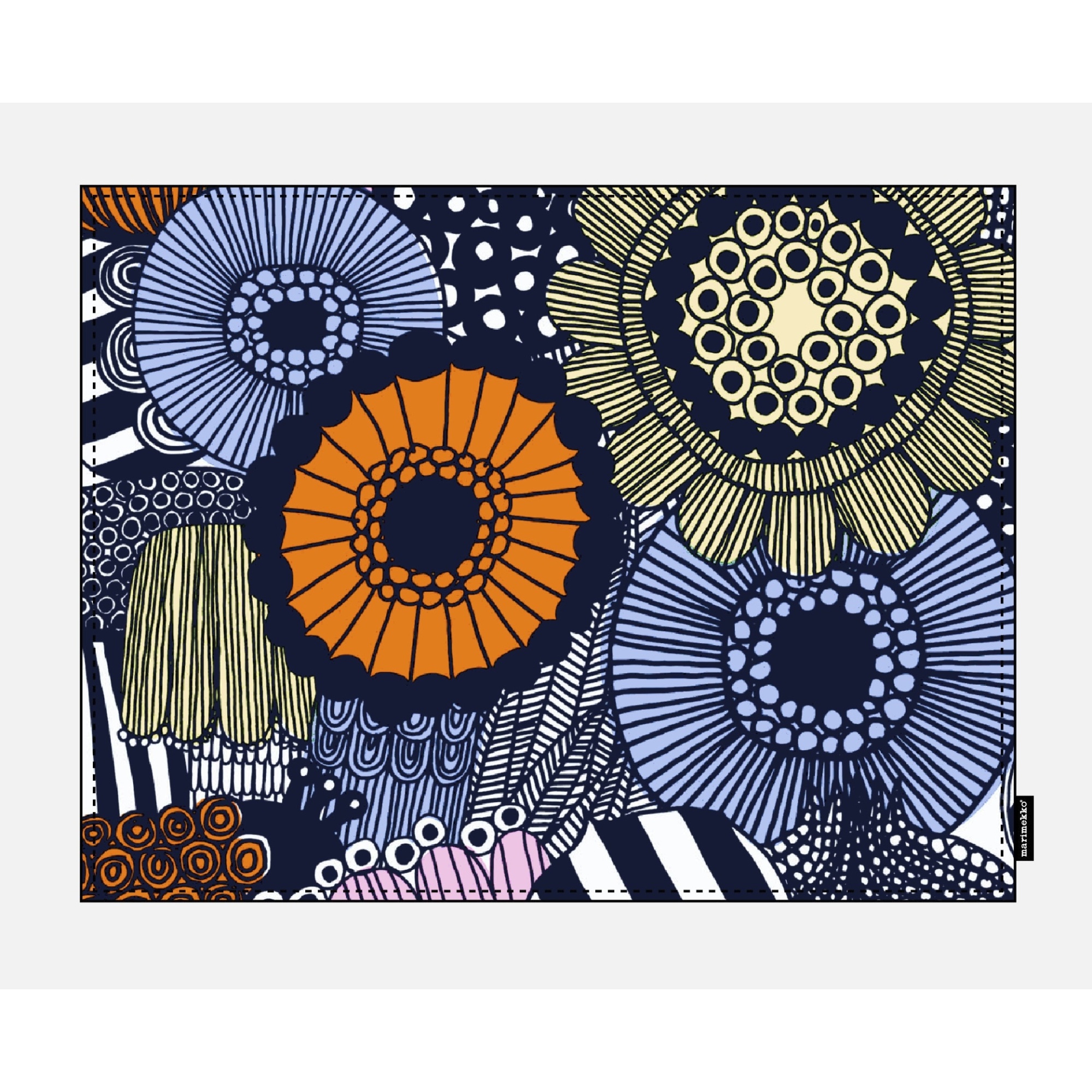 Set de table Pieni Siirtolapuutarha 123 - Marimekko