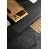 Carl Hansen & Søn – AB019 wall desk with drawer, black laminate