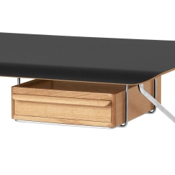 Carl Hansen & Søn – Bureau AB019 avec tiroir, stratifié noir