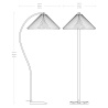 Gubi – Lampadaire Timberline