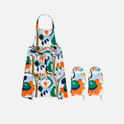 Karuselli 152 kitchen textile set - Marimekko