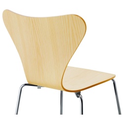 Chaise Serie 7 (n°3107) – Frêne vernis – Fritz Hansen