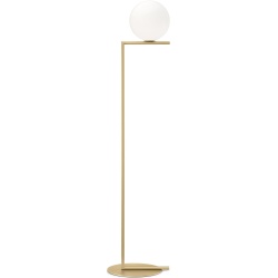 Flos – IC F1 floor lamp, brass (F3173059)