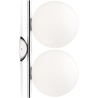 Flos – Applique / Plafonnier IC C/W1 double, chrome (F3157057)