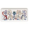 12 x 24 cm - assiette rectangulaire Taika blanc - Iittala