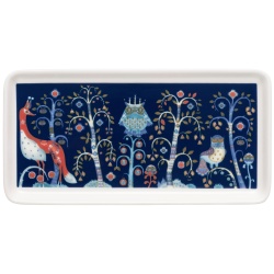 12 x 24 cm - Taika blue rectangle plate - Iittala