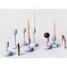 Nappula candleholder - light lilac - H10,7cm - Iittala