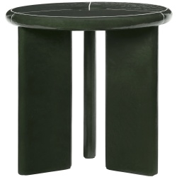 Deya side table, dark green – Ferm Living