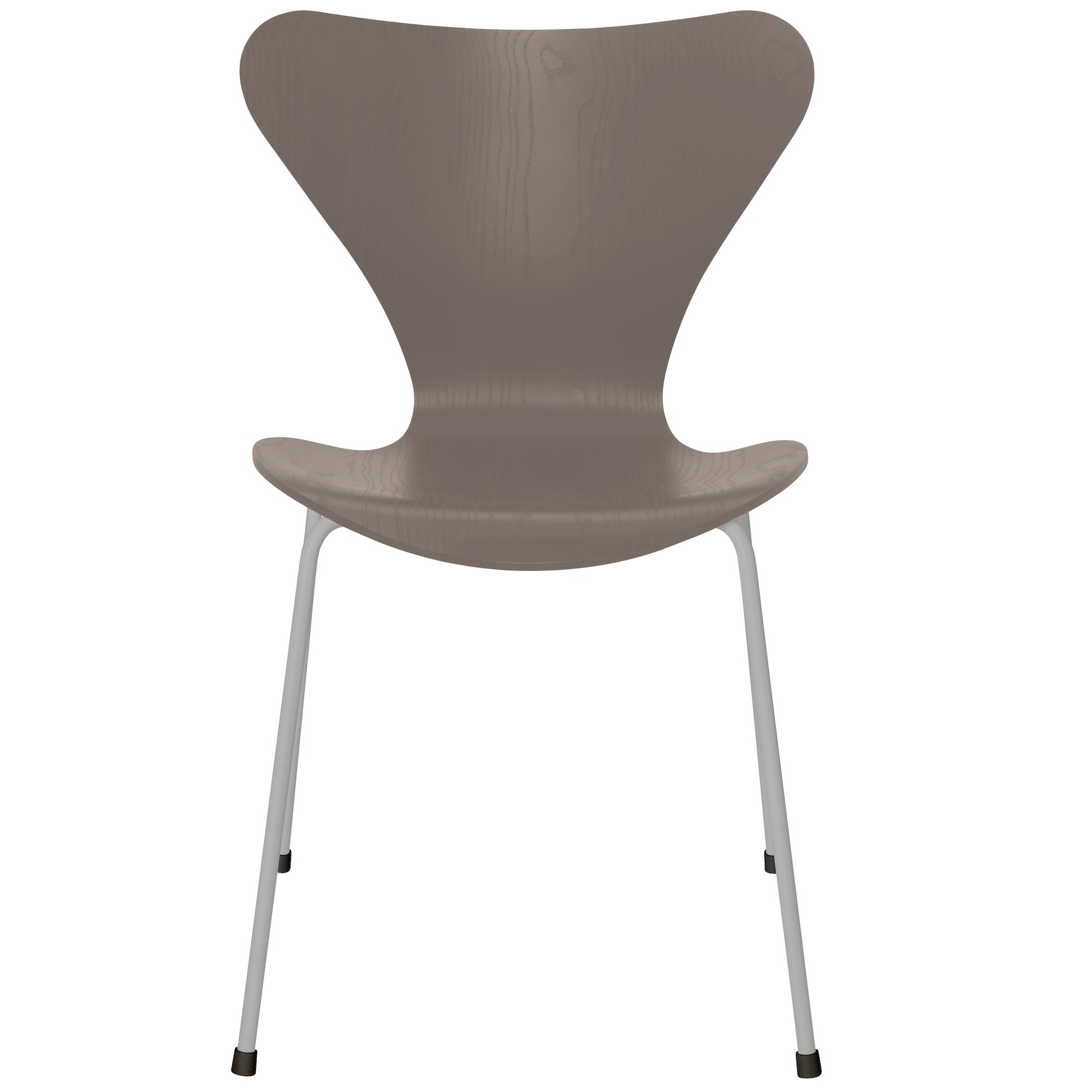 Series 7 chair (n°3107) – Deep Clay / Nine Grey – Coloured ash – Fritz Hansen