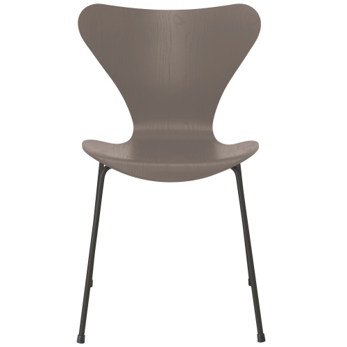 Series 7 chair (n°3107) – Deep Clay / Warm Graphite – Coloured ash – Fritz Hansen