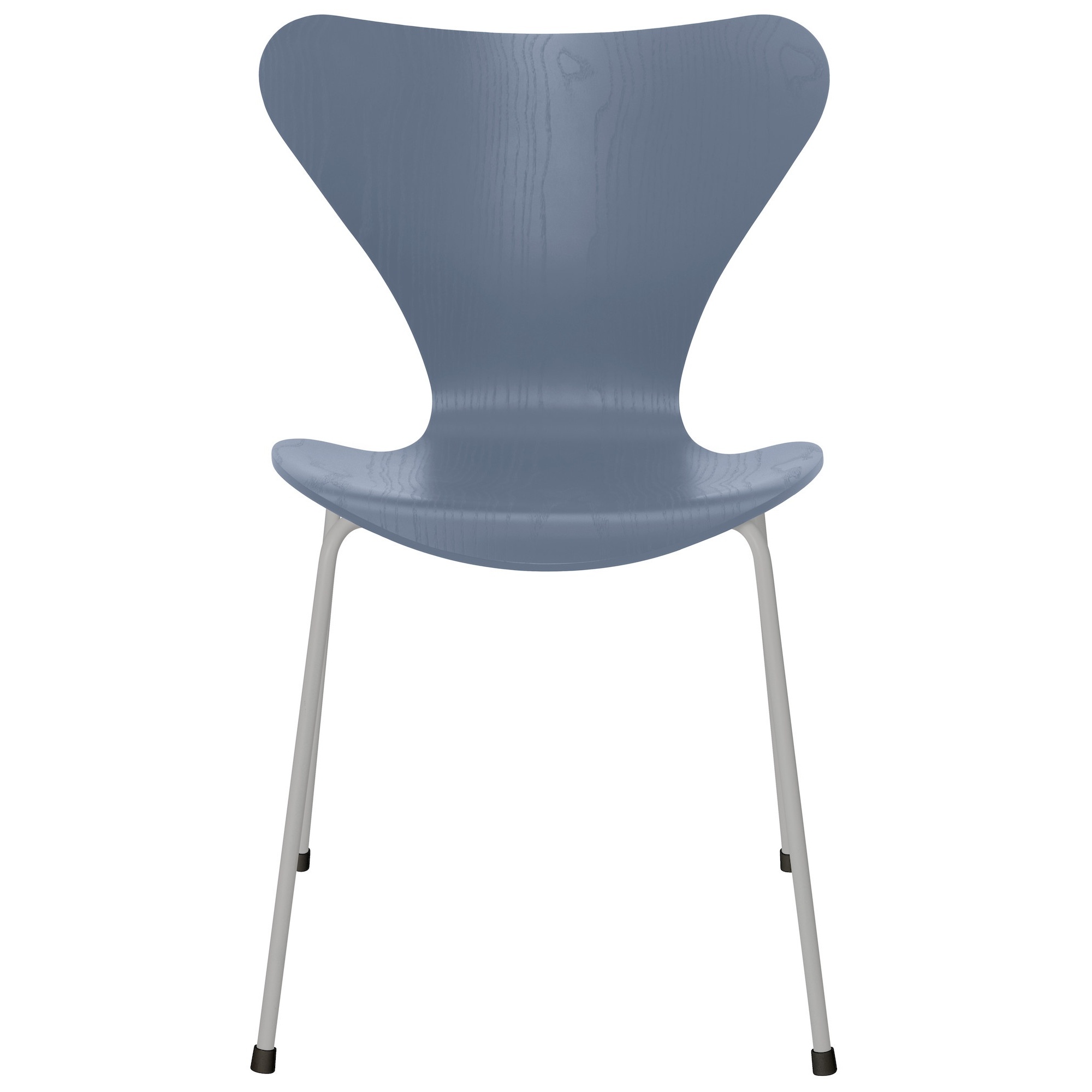 Chaise Série 7 (n°3107) – Dusk Blue / Nine Grey – Frêne coloré – Fritz Hansen