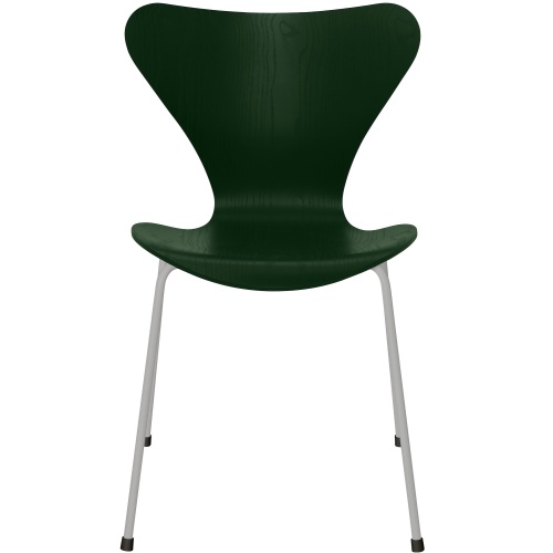 Series 7 chair (n°3107) – Evergreen / Nine Grey – Coloured ash – Fritz Hansen