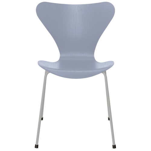 Chaise Série 7 (n°3107) – Lavender Blue / Nine Grey – Frêne coloré – Fritz Hansen