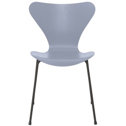 Chaise Série 7 (n°3107) – Lavender Blue / Warm Graphite – Frêne coloré – Fritz Hansen