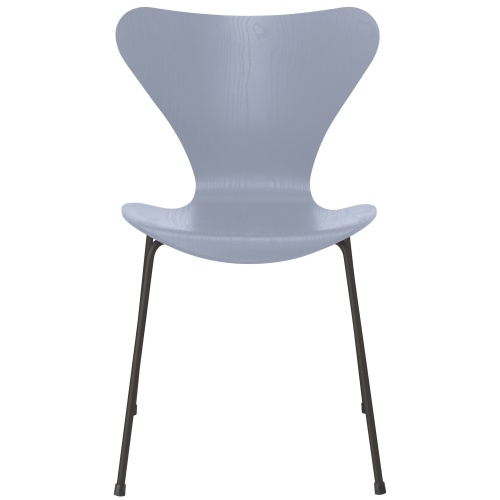 Chaise Série 7 (n°3107) – Lavender Blue / Warm Graphite – Frêne coloré – Fritz Hansen