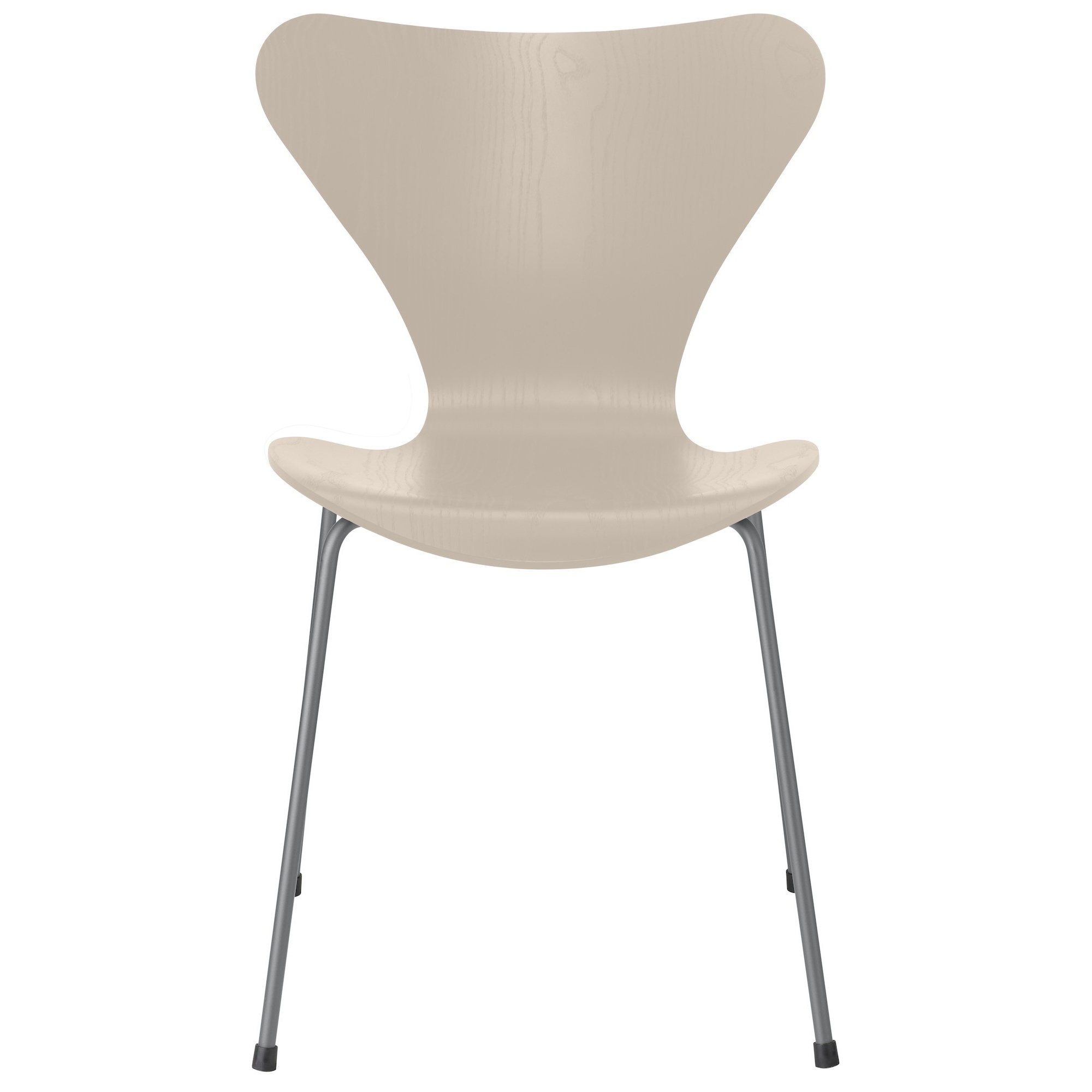 Series 7 chair (n°3107) – Light Beige / Silver Grey – Coloured ash – Fritz Hansen