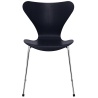 Series 7 chair (n°3107) – Midnight Blue / Chrome – Coloured ash – Fritz Hansen