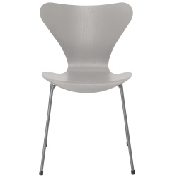 Series 7 chair (n°3107) – Nine Grey / Silver Grey – Coloured ash – Fritz Hansen