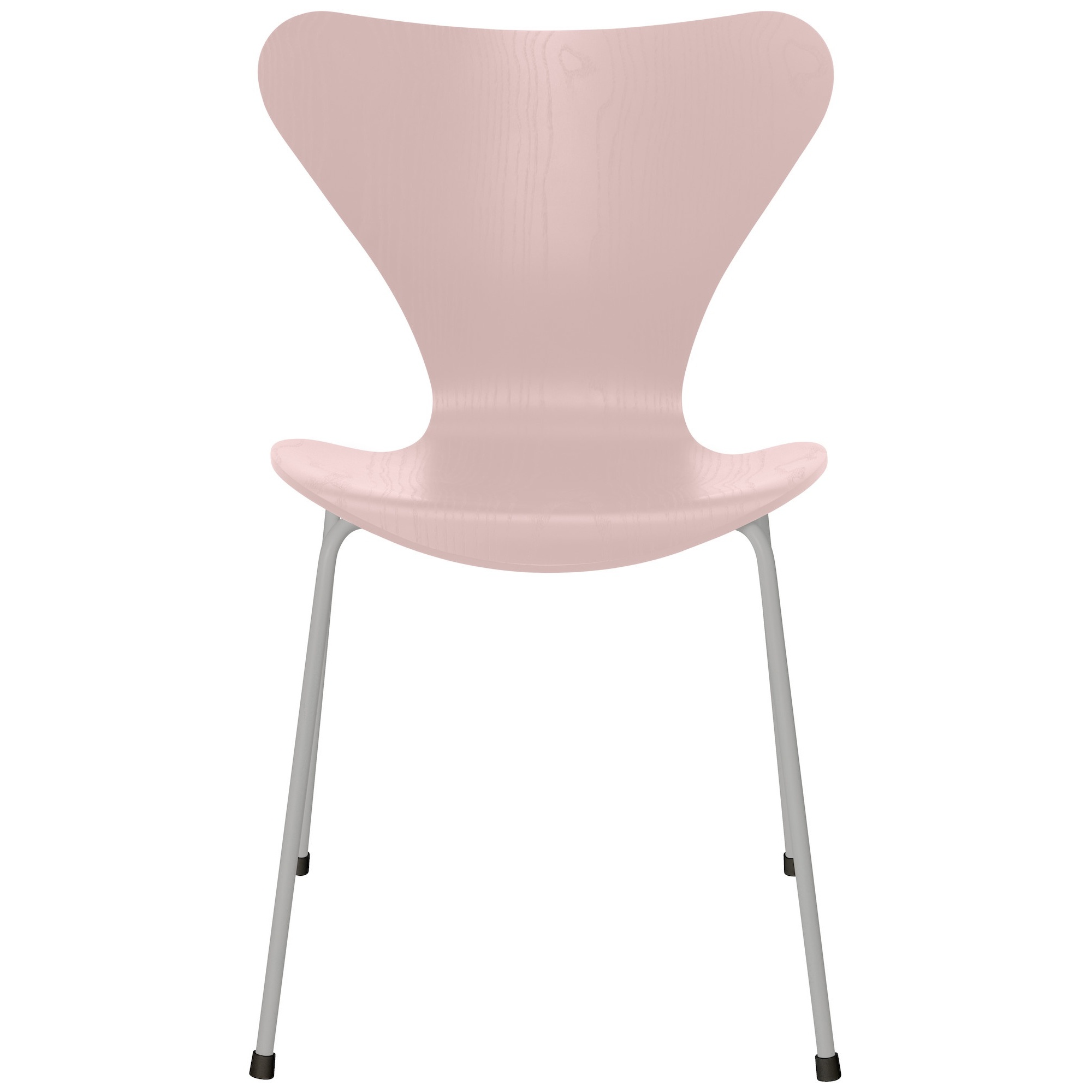 Chaise Série 7 (n°3107) – Pale Rose / Nine grey – Frêne coloré – Fritz Hansen