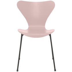 Chaise Série 7 (n°3107) – Pale Rose / Warm graphite – Frêne coloré – Fritz Hansen