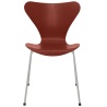 Series 7 chair (n°3107) – Venetian Red / Nine Grey – Coloured ash – Fritz Hansen