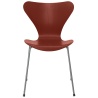 Series 7 chair (n°3107) – Venetian Red / Silver Grey – Coloured ash – Fritz Hansen