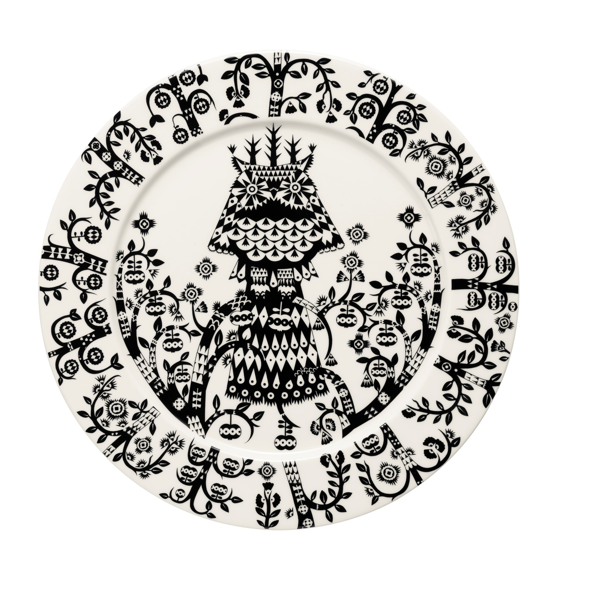 Ø27cm - assiette Taika noire - 1011639 - Iittala