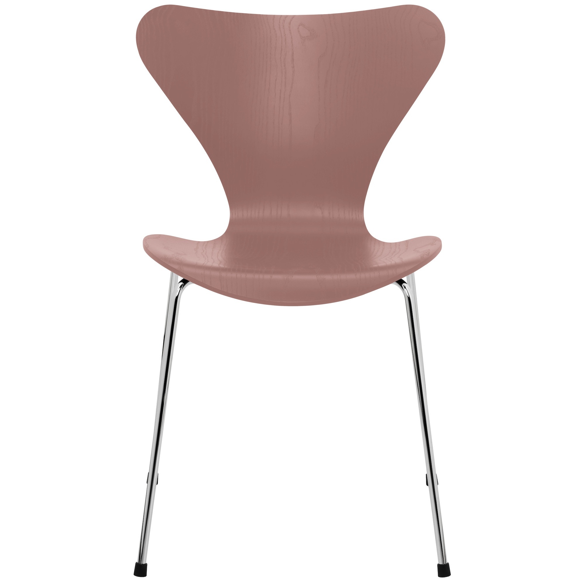 Series 7 chair (n°3107) – Wild Rose / Chrome – Coloured ash – Fritz Hansen