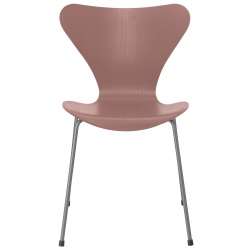 Series 7 chair (n°3107) – Wild Rose / Silver Grey – Coloured ash – Fritz Hansen