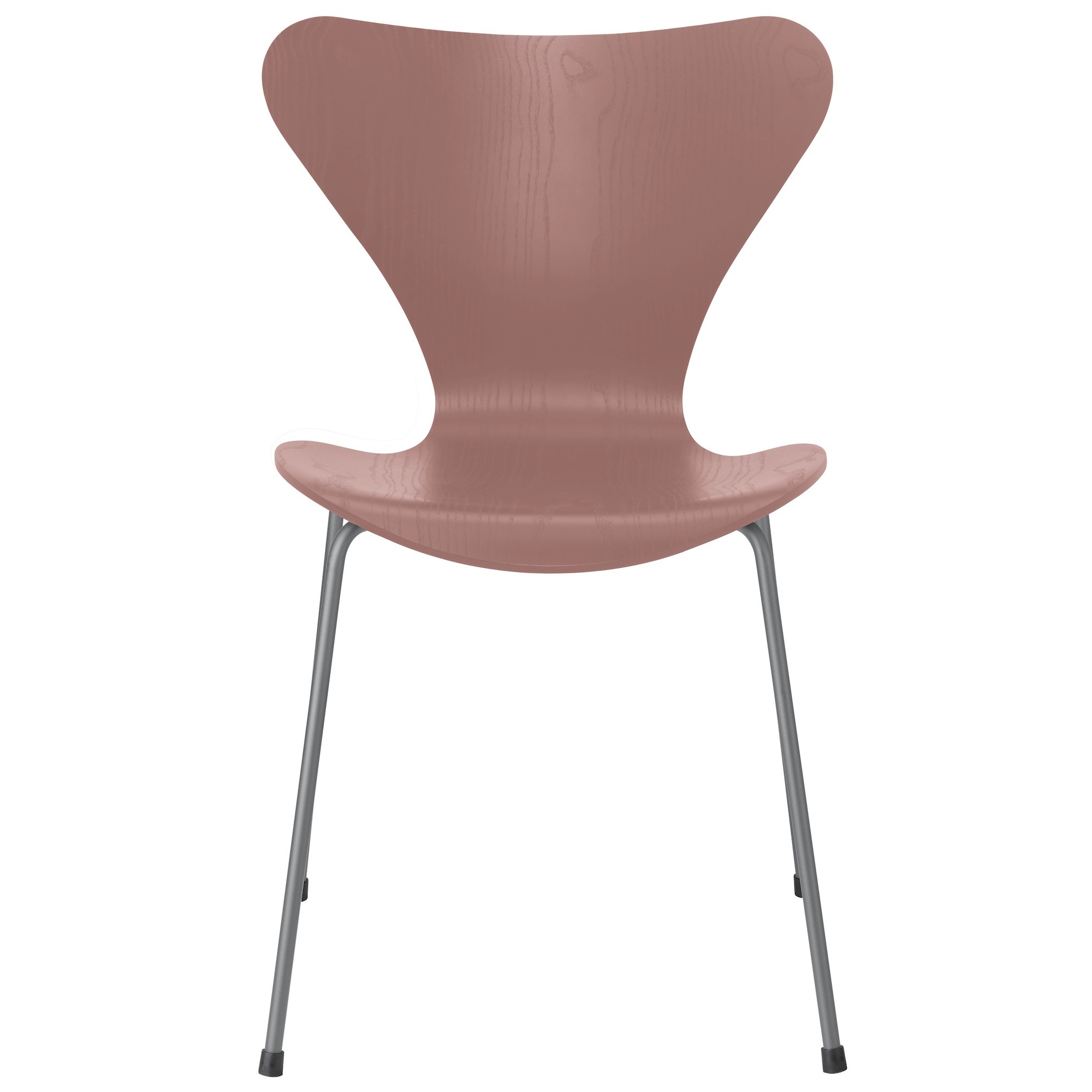 Series 7 chair (n°3107) – Wild Rose / Silver Grey – Coloured ash – Fritz Hansen