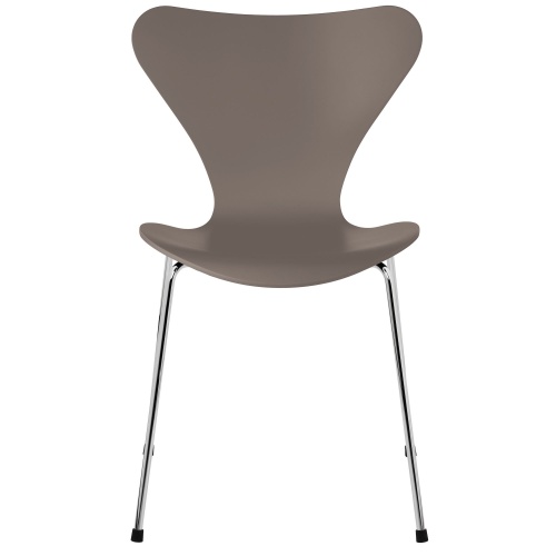 Series 7 chair (n°3107) – Deep Clay / Chrome – Coloured ash – Fritz Hansen