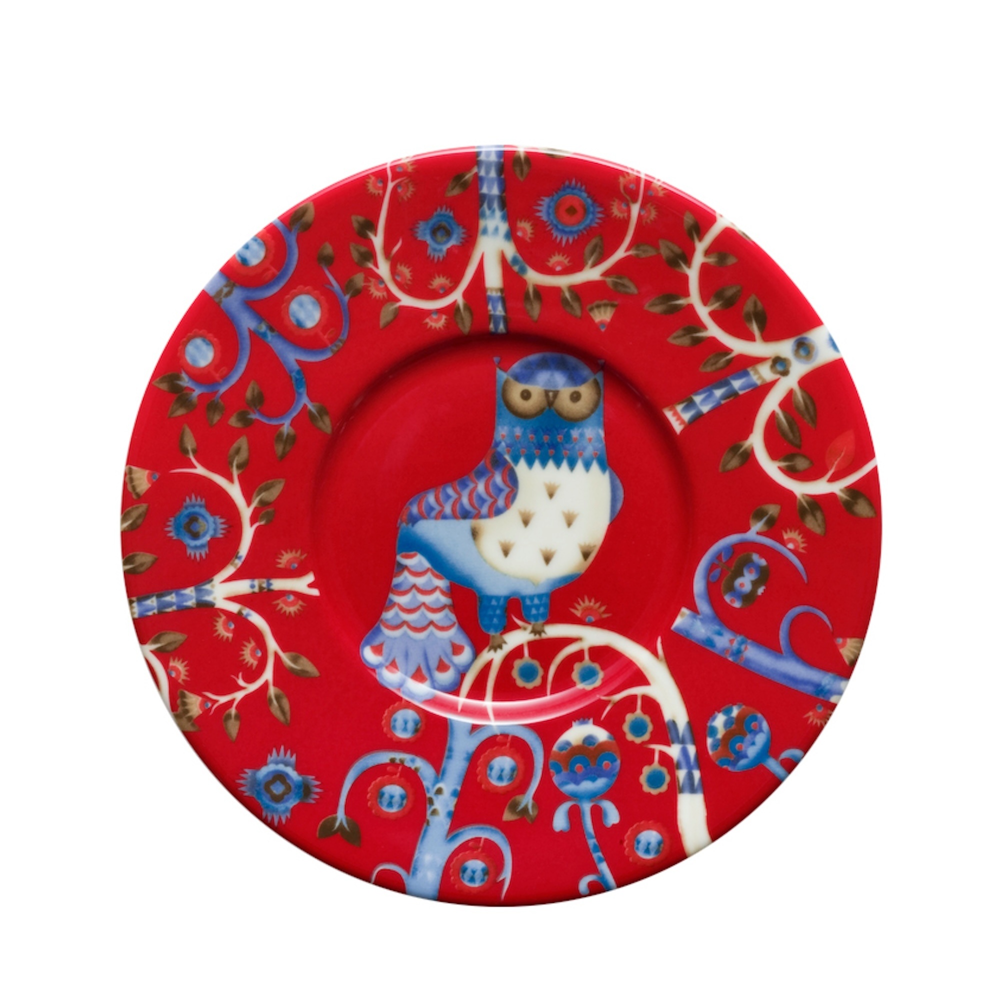 Ø15cm - Taika red saucer - 1012486 - Iittala