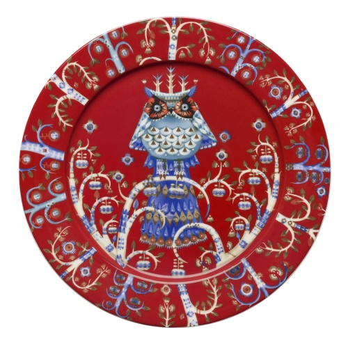 Ø27cm - assiette Taika rouge - 1013907 - Iittala