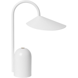 Arum portable lamp, white – Ferm Living