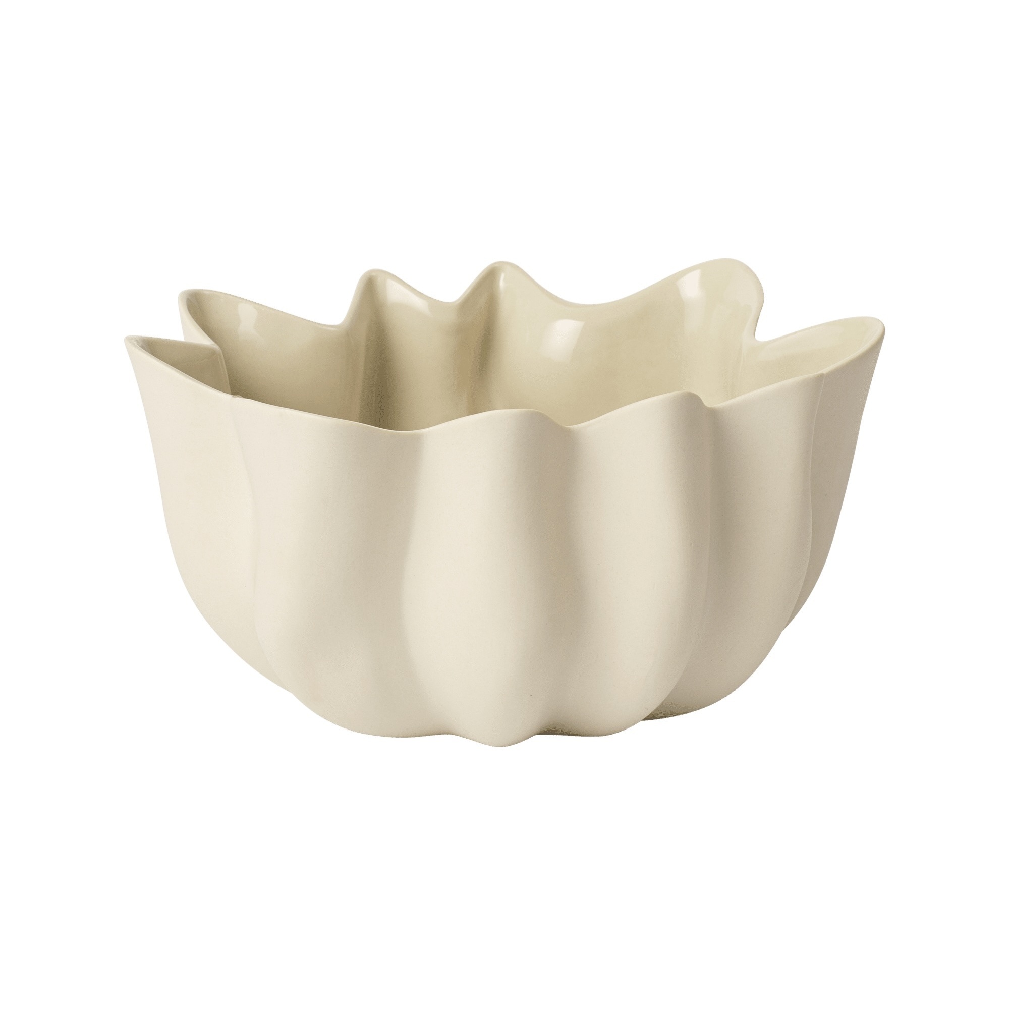 Nium Bowl Ø22cm, off-white – Ferm Living