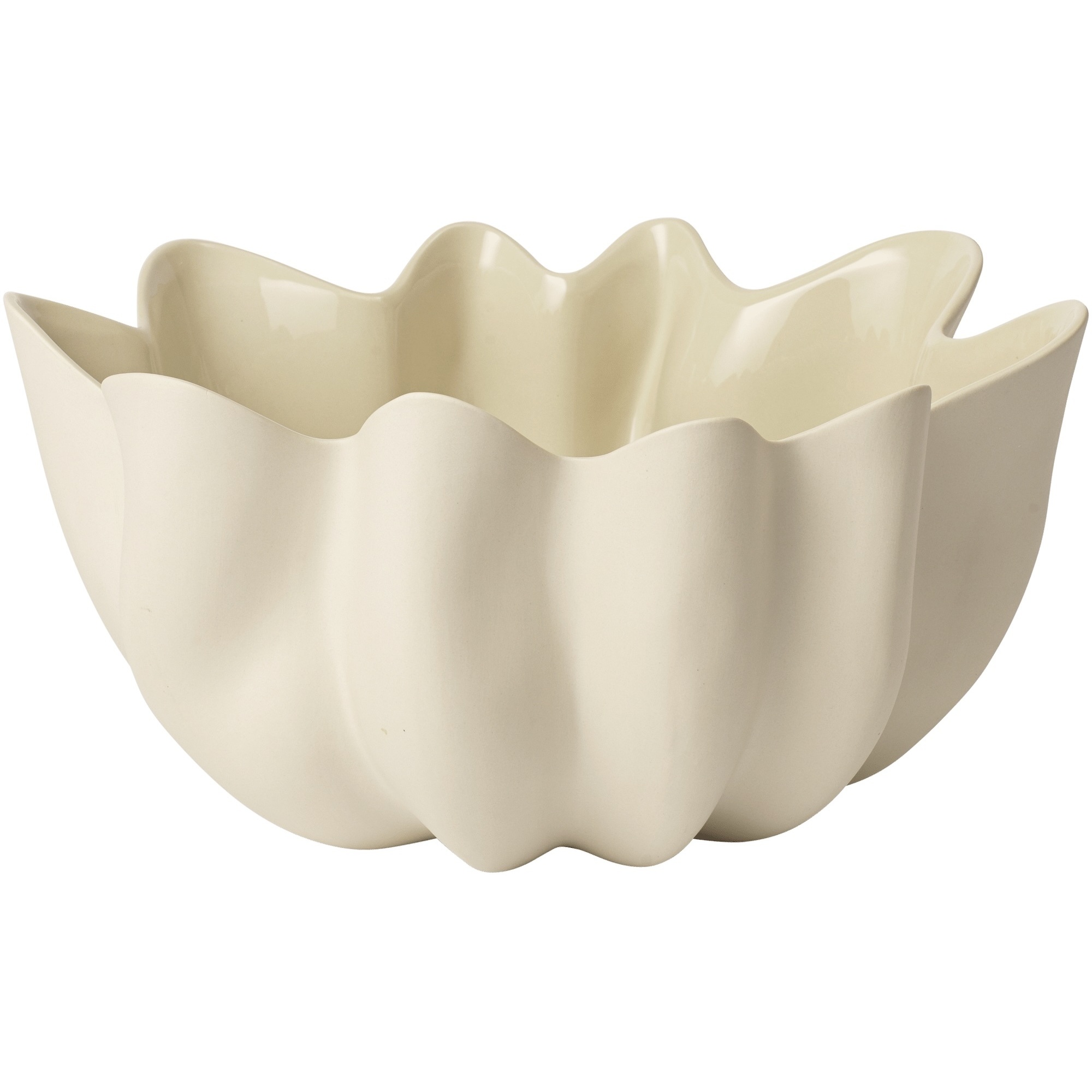 Nium Bowl Ø36cm, off-white – Ferm Living