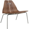 PK23 Chair – Walnut / Brushed stainless steel – Fritz Hansen