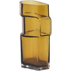 Muro vase H23cm, Amber