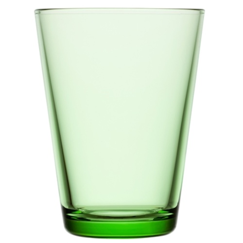 2 x verres Kartio - 40cl - vert pomme - Iittala