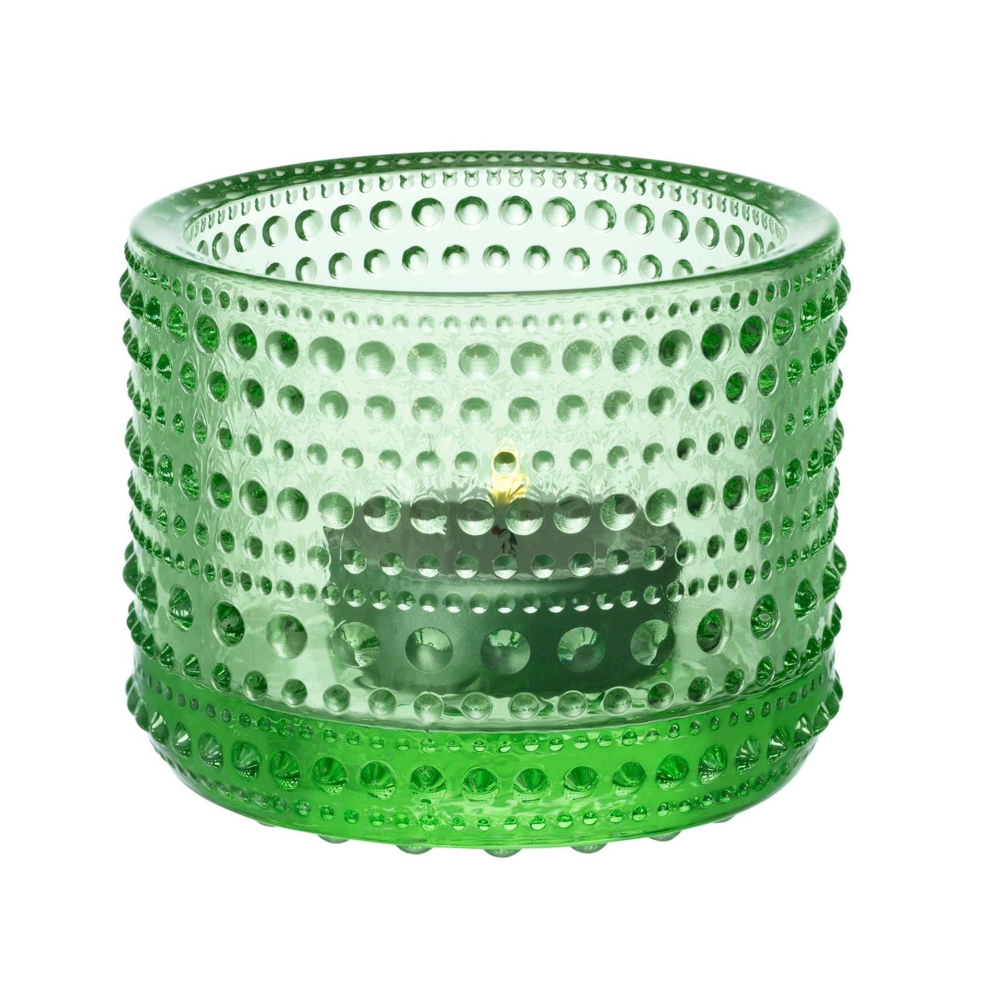 Bougeoir Kastehelmi - vert pomme - Iittala