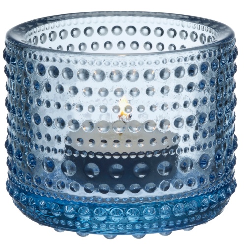 Kastehelmi candleholder - aqua - Iittala