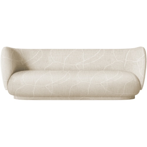 Rico 3-seater sofa, Utzon-Can Lis fabric – Ferm Living